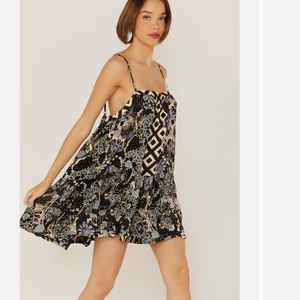 Intimately Free People Get a Clue Mini Dress sz SP